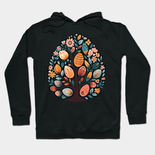 Scandinavian Folk Art Tree Hoodie